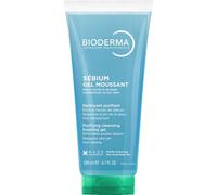 BIODERMA Sebio Gel Espumante - Limpiador Purificador suave - Elimina el exceso de sebo y las impurezas - Piel mixta a grasa - Prescrito por dermatólogos - Tubo 200 ml
