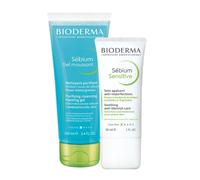 Bioderma Sébium Sensitive 30 ml + Sébium Gel Moussant 100 ml