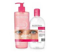 Bioderma Sensibio Agua Micelar 500ml + Gel Moussant 500ml