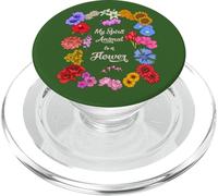 Biodiversidad Floral - La Flor de mi Animal Espiritual PopSockets PopGrip para MagSafe