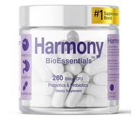 BioEssentials Harmony - Probióticos y prebióticos - 260 mil millones UFC · 10 cepas - Función inmunitaria normal - Inulina FOS GOS + Enzimas digestivas + Vitaminas C y D3 - 90 cápsulas veganas