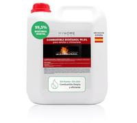 Bioetanol 99,5% Origen Vegetal 5 litros Myhome. Sin Olor ni Humo, para Estufas y chimeneas.