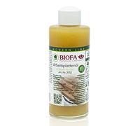 BIOFA Aceite para encimeras, 0,15 litros, sin disolventes ni cobalto, imprimación, revestimiento final y cuidado para mesas, encimeras, juguetes, tablas de cortar, muebles