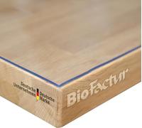 BioFactur Mantel Transparente a Medida 2mm - Hule Transparente PVC, Protector Mesa, Mantel Antimanchas para Mesa, Fácil de Limpiar, Borde Recto, (90 x 160 cm)