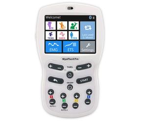 Biofeedback Electroestimulador Neurotrac Myoplus 4 PRO: Pantalla táctil a color y sistema multifase que combina EMG - ETS - STIM en un mismo programa