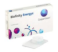 Biofinity Energys - Lentes de contacto esféricas mensuales (R 8.6 / D 14.0 / -2.00 Diop), Pack de 3 uds.