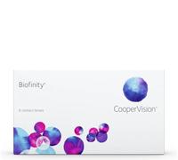 Biofinity - Lentes de contacto esféricas mensuales (R 8.6 / D 14 / -1.5 Diop), Pack de 6 uds.