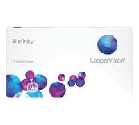 Biofinity - Lentes de contacto esféricas mensuales (R 8.6 / D 14 / -10 Diop), Pack de 6 uds.
