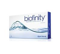 Biofinity - Lentes de contacto esféricas mensuales (R 8.6 / D 14 / -5.75 Diop), Pack de 6 uds.