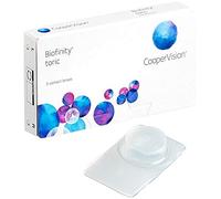 Biofinity Toric Lentes de contacto tóricas mensuales, R 8.7, D 14.5, 6 dioptría, cilindro -0.75, eje 40-3 lentillas