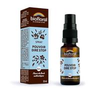 BIOFLORAL - Poder decir Stop - BIO DEMETER - Spray 20 ml - Fuerza interior - Flores de Bach auténticas
