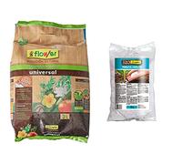 Bioflower Humus de Lombriz, 3 l & Perlita, 5 l