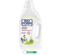 Bioform Detergente Higiénico para la colada, aroma de bergamota, líquido para lavadora, 30 lavados, 1625 ml + llavero Beni Culinari gratuito