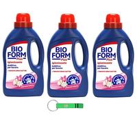 Bioform Plus Igiene - Detergente higiénico para lavadora, aroma a flores, elimina la suciedad y los malos olores, 1500 ml, incluye llavero Beni Culinari gratuito