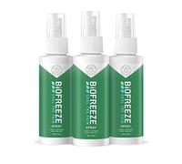 Biofreeze Pain Relieving Spray, 118ml, 3 Pack Bundle, Cooling Topical Analgesic, On-the-Go Use, Long Lasting, Soothing, Targeted Pain Relief, Cold Therapy, Fast Acting for Muscle, Joint, & Back Pain