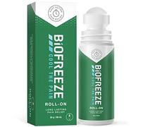 Biofreeze Roll On, 89 ml x 3, alivio del dolor de artritis, alivio del dolor de cuello, dolor de espalda, dolor en las articulaciones, dolor de rodilla, fácil aplicación, crioterapia, aerosoles de