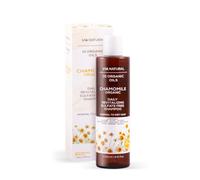 Biofresh cosmetics Champú de manzanilla orgánico Via Natural con 10 aceites orgánicos para el cabello - hombre y mujer, cabello normal a seco, cuidado del cabello, champú revitalizante diario, sin
