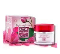 Biofresh cosmetics Rose of Bulgaria Crema facial blanqueadora con filtro UV
