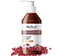 Biofresh cosmetics Via Natural champú voluminizador micelar con granada y aceite de rosa,pantenol,cuidado del cabello,volumizing shampoo 250ml