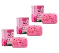 Biofresh Rose of Bulgaria Jabón de rosas con agua de rosas natural 100g x 3