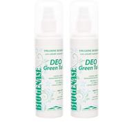 Biogenase Deo Green Talco - Desodorante para Axilas Sensibles - sin Aluminio ni Parabenos - Desodorante Antiolor y Antibacteriano para Hombre y Mujer - Apto para Todo Tipo de Pieles - Refrescante