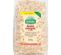 Biogra Copos de Avena Finos Integrales Sin gluten 500 g