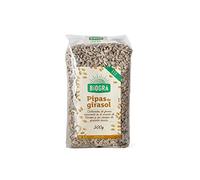 BIOGRÁ - Pipas Peladas de Girasol, Apto para Veganos, Perfecto para su Uso con Muesli, Ensaladas, pan, Pasteles, Platos de Arroz o Verduras, de Agricultura Ecológica 500g