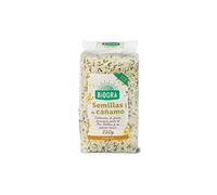 BIOGRÁ - Semillas de Cáñamo Peladas, Apto para Veganos, Perfecto para Tomar con Yogures, Cereales, Tostar o Incluir en Ensaladas, 250g