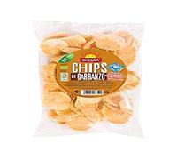 BIOGRÁ - Snack Aperitivo Chips de Garbanzos, Apto para Veganos, Perfecto como Aperitivo para Dippear con Hummus Sorribas o Cualquier Salsa, 80 g