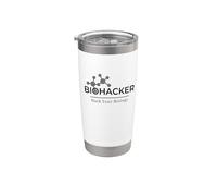 Biohacker Biohacking your Biology Biohack DNA Vaso térmico de acero inoxidable de doble pared