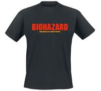 Biohazard Urban Discipline Hombre Camiseta Negro 100% algodón Regular