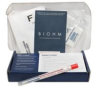 BIOHM Kit de prueba de salud intestinal para análisis de microbioma y salud digestiva, kit de prueba en el hogar con puntuación intestinal, resultados fáciles de leer y recomendaciones accionables