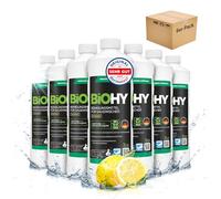 BiOHY Agente de limpieza para limpiaparabrisas de succión (9 botellas de 1 litro) | Concentrado 1:200 para los aspiradores en húmedo | baldosas, PVC, parquet y laminado (Saugwischer)