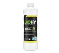 BiOHY Champú para alfombras (1 botella de 1 litro) | Limpiador de alfombras concentrado | elimina las manchas rebeldes | bien tolerado por los animales amigable con los materiales (Teppichshampoo)