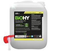 BiOHY Cuidado de Tapicería y Piel Para Coche con Grifo de Salida, Limpiador Interior Para Asientos de Coche (Bidón de 10 Litros)