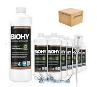 BiOHY Descalcificador universal (12 botellas de 1 litro) + Dosificador | Universeel concentraat voor alle huishoudelijke apparaten | Compatibel met alle koffiemachines en espressomachines (Entkalker)