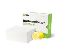 BiOHY Hojas de limpieza de suelos (1 x 60 unidades) | alternativa concentrada de limpieza de suelos, soluble en agua y adecuada para madera, laminado, azulejos, PVC para limpieza manual y automática