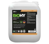 BiOHY Jabón de crema con aroma a flores, recarga de jabón de manos (10 | Loción cremosa para lavar las manos, pH neutro para la piel, para dispensadores de jabón en cocina, gastronomía, comercio