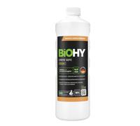 BiOHY Jabón de crema con aroma cítrico, recarga de jabón de manos (botella | Loción cremosa para lavar las manos, pH neutro para la piel, para dispensadores de jabón en cocina, gastronomía, comercio