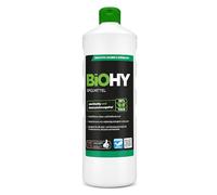 BiOHY Lavavajillas a mano (1 botella de 1 litro) | Libre de fosfatos | libre de químicos dañinos y biodegradables | Adecuado para la restauración y el hogar (Spülmittel)