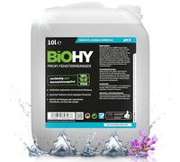 BiOHY Limpiacristales profesional (Bidón de 10 litros) | Limpiador concentrado de vidrios, para de ventanas | Limpieza optima de vidrios, ventanas y espejos (Fensterreiniger)