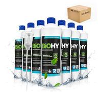 BiOHY Limpiador básico (9 botellas de 1 litro) + Dosificador | contra la suciedad persistente | limpia todas las superficies resistentes al agua y al ácido | poderoso concentrado (Grundreiniger)