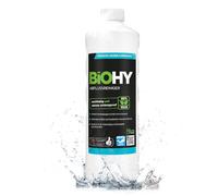 BiOHY Limpiador de desagües (1 botella de 1 litro) | elimina el vello sin esfuerzo | Concentrado orgánico para cocina y baño | extrafuerte | contra los olores (abflussreiniger)