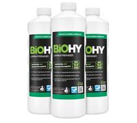 BiOHY Limpiador de laminados (3 botellas de 1 litro) | en una combinación especialmente adaptada de tensioactivos reduce la suciedad (Laminatreiniger)