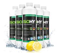BiOHY Limpiador de laminados (6 botellas de 1 litro) | en una combinación especialmente adaptada de tensioactivos reduce la suciedad (Laminatreiniger)