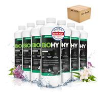BiOHY Limpiador de robots aspiradores con aroma fresco a primavera (9 botellas de 1 litro) | Especialmente desarrollado para estaciones de limpieza | Prolonga la vida útil de la estación de