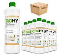 BiOHY Limpiador de Tapicerías Premium (9 botellas de 1 litro) | Concentrado para muebles tapizados, sofás, alfombras y textiles | quitamanchas que disuelven el olor (Premium Polster)