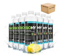 BiOHY Limpiador de vidrios para aspiradoras de ventanas (9 botellas de 1 litro) | adecuado para todos los ácidos de las ventanas | brillante en todas las superficies (Fenstersauger)