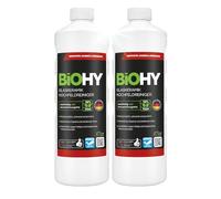 BiOHY Limpiador de vitrocerámica (2 botellas de 1 litro) | Cocina radiantemente limpia, para electrodomésticos - brillo sin rayas (Kochfeldreiniger)