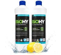 BiOHY Limpiador multiuso (2 botellas de 1 litro) | Limpiador multiusos ecológico para suelos y hogar | concentrado antical de aplicación universal | rápido y eficaz (Allzweckreiniger)